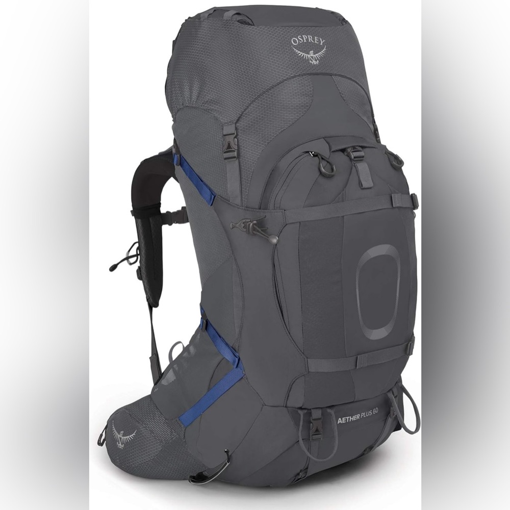 Osprey Grey Backpacking Backpack